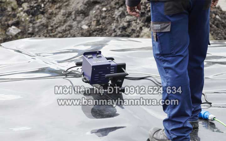 M&aacute;y h&agrave;n bạt nhựa Weldy WGW300