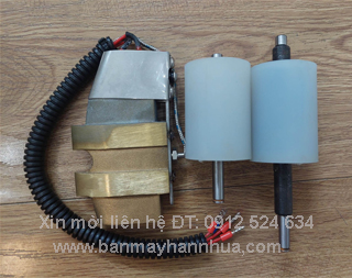 Bộ lưỡi n&ecirc;m nhiệt v&agrave; con lăn silicon