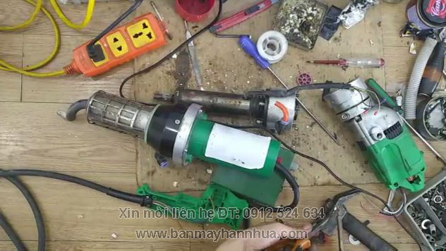 sửa chữa bảo dưỡng, thay thế phụ tùng máy hàn đùn nhựa LST 600B sửa chữa bảo dưỡng, thay thế phụ tùng máy hàn đùn nhựa LST 600B