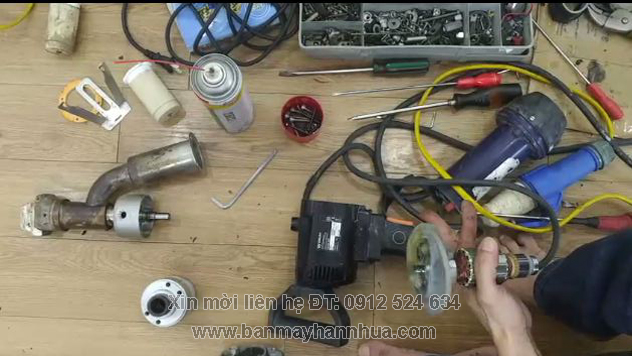sửa máy hàn đùn nhựa Weldy Booster EX2 sửa máy hàn đùn nhựa Weldy Booster EX2