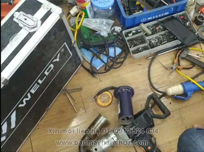 Sửa máy hàn đùn Weldy Booster EX2 Sửa máy hàn đùn Weldy Booster EX2